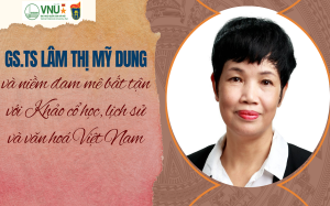 GS.TS Lâm Thị Mỹ Dung và niềm đam mê với Khảo cổ học, lịch sử và văn hoá Việt Nam