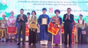 Sinh viên nước ngoài của Khoa game đánh chắn online đổi thưởng
 đạt giải Nhất cuộc thi Hùng biện tiếng Việt toàn quốc năm 2023