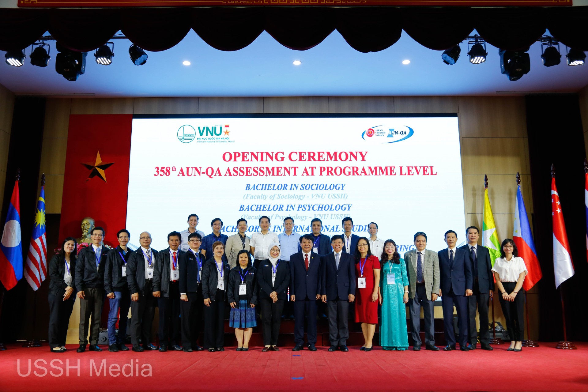 Opening Ceremony 358th AUN – QA Assessment at Programme Level: 03 Bachelor Programme of VNU –  game đánh chắn online đổi thưởng
 being assessed according to international standards