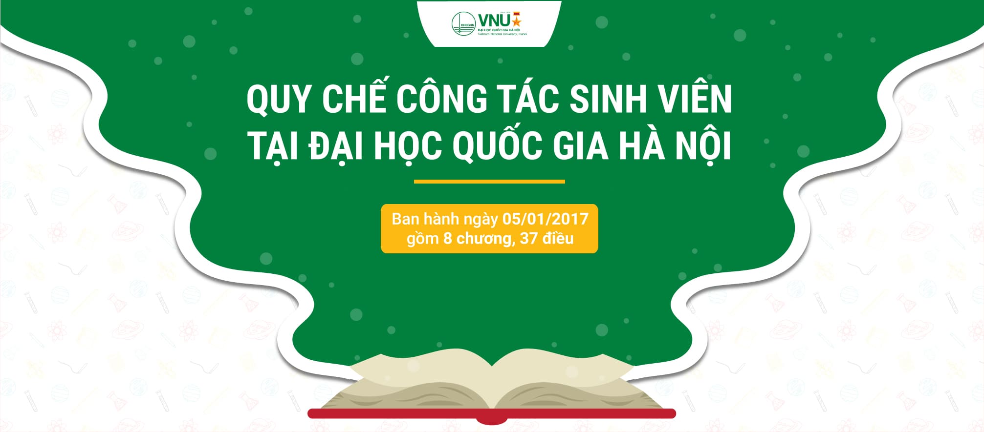 [Infographic] Quy chế công tác sinh viên tại Đại học Quốc gia Hà Nội